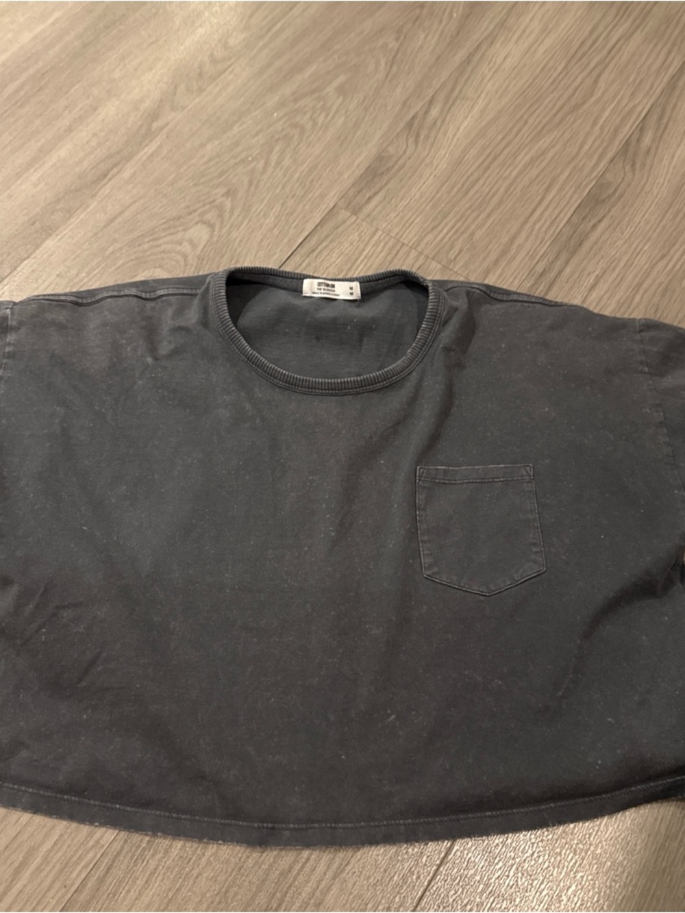 Cotton On Black Short Sleeve Pocket Tee